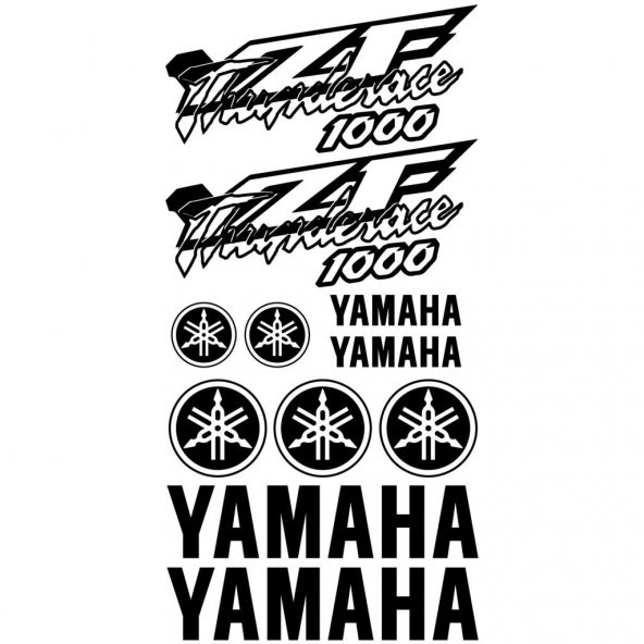 Sticker Masters Yamaha Yzf Thunderace 1000 Sticker Set ürün görseli 1