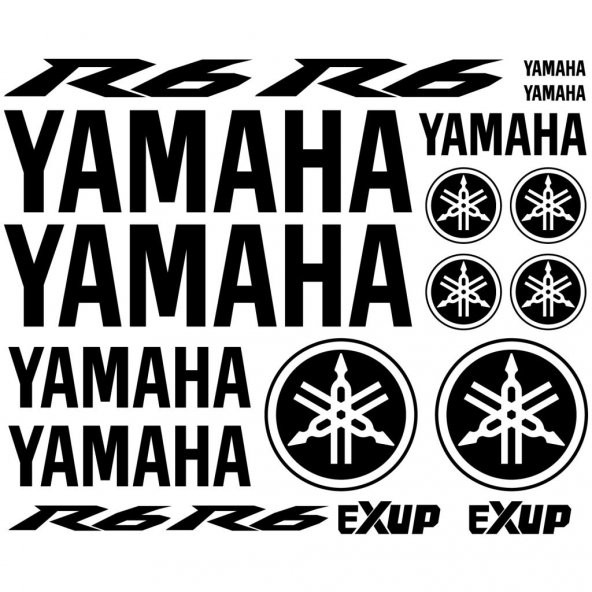 Sticker Masters Yamaha R6 Sticker Set 1 ürün görseli 1