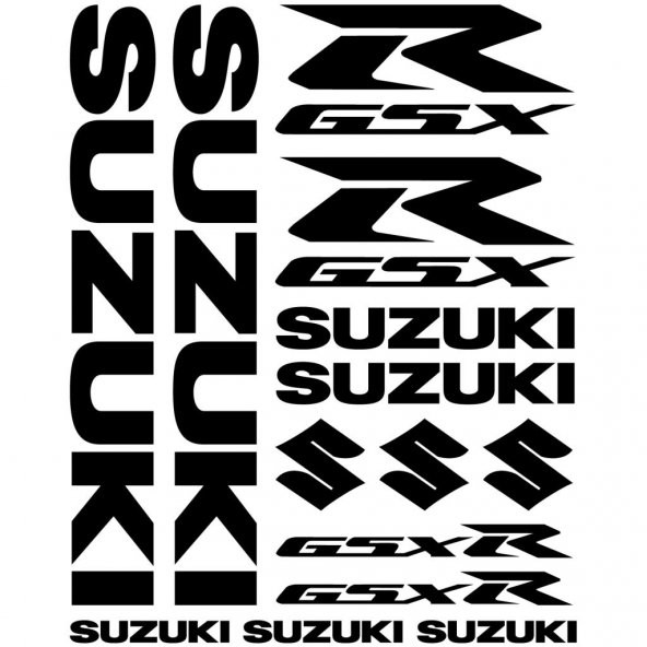 Sticker Masters Suzuki Gsx R Sticker Set ürün görseli 1