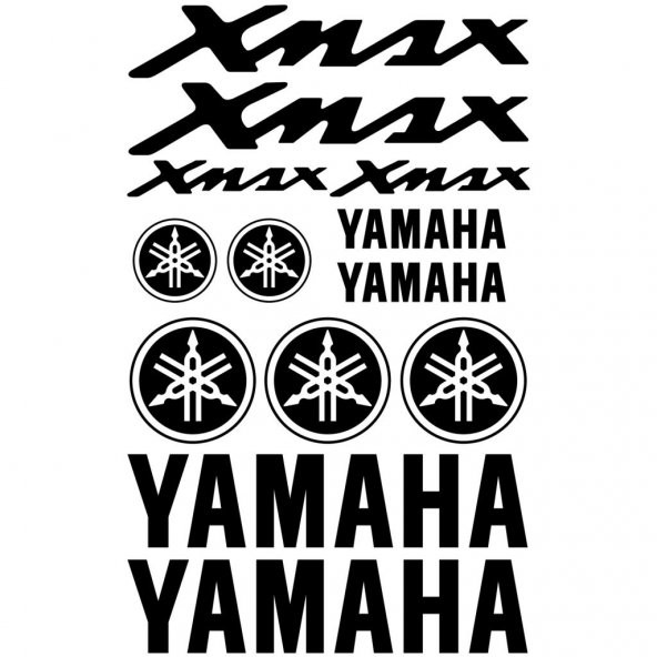 Sticker Masters Yamaha Xmax Sticker Set ürün görseli 1