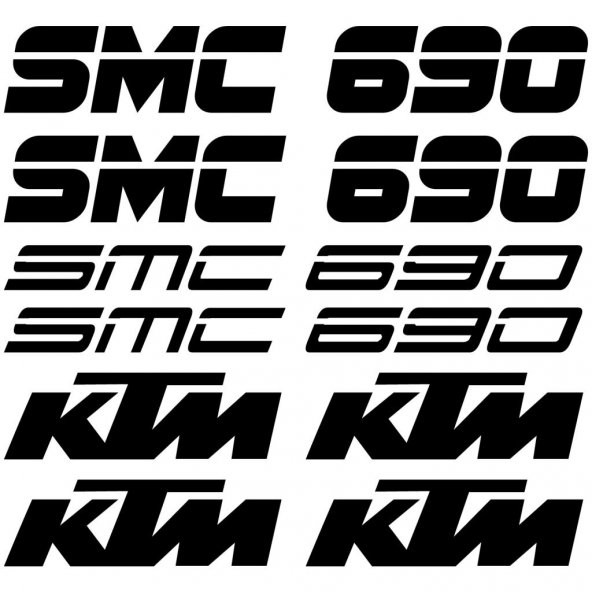 Sticker Masters Ktm 690 Smc Sticker Set ürün görseli 1