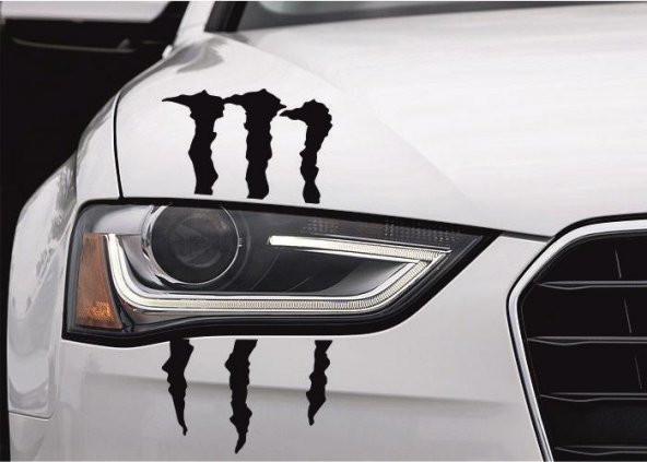 Sticker Masters Far İçin Monster Pençe Oto Sticker ürün görseli 1