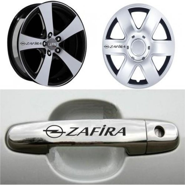 Sticker Masters Opel Zafira Kapı Kolu Jant Sticker ürün görseli 1