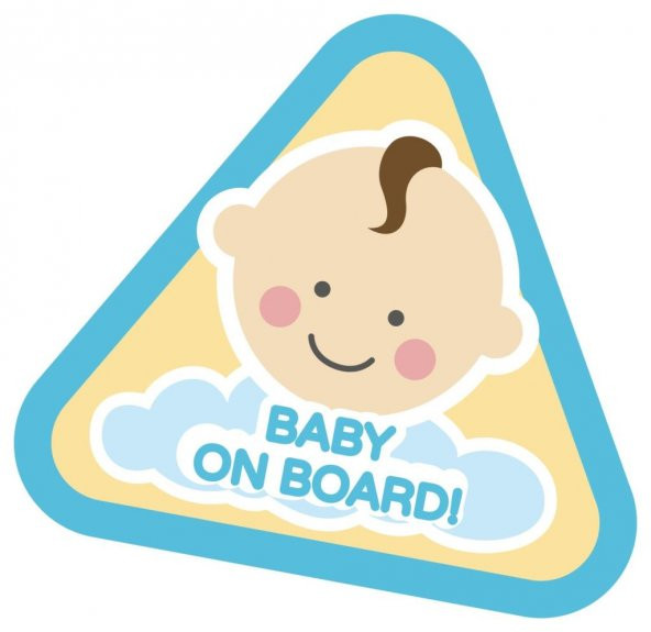 Sticker Masters Baby On Board Sticker ürün görseli 1