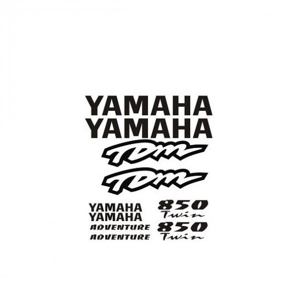 Sticker Masters Yamaha Tdm 850 Sticker Set ürün görseli 1
