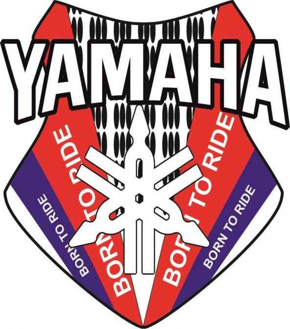 Sticker Masters Yamaha Born To Ride Sticker ürün görseli 1