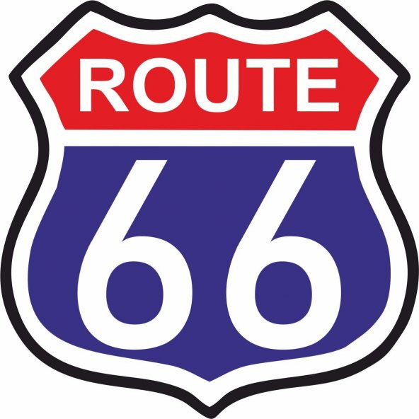 Sticker Masters Route 66 Sticker ürün görseli 1