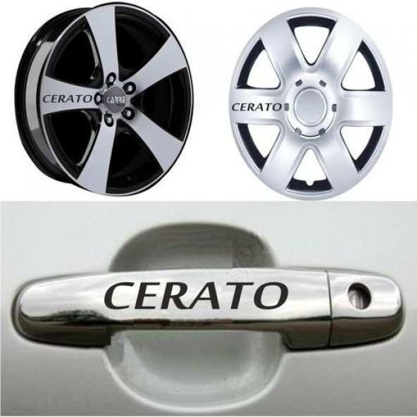 Sticker Masters Kia Cerato Kapı Kolu Jant Sticker ürün görseli 1
