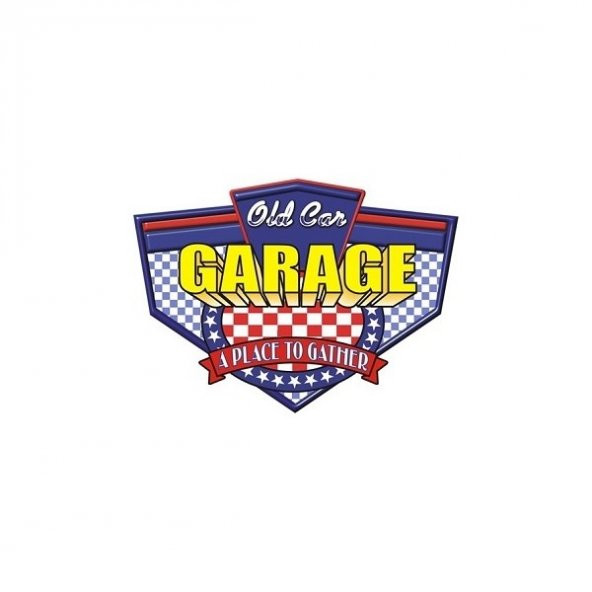Sticker Masters Old Car Garage Sticker ürün görseli 1