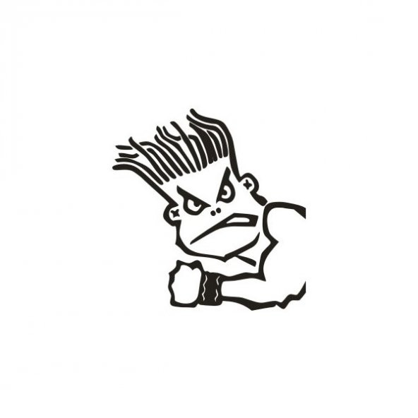 Sticker Masters Boy No Fear Sticker ürün görseli 1
