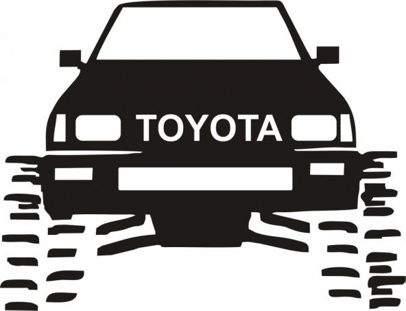 Sticker Masters Toyota Jeep Sticker ürün görseli 1