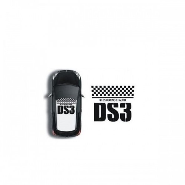 Sticker Masters Citroen Ds3 Sticker Set ürün görseli 1