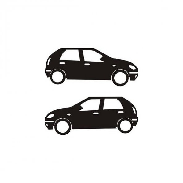 Sticker Masters Fiat Palio Basık Araç Sticker ürün görseli 1