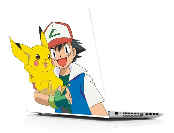 Sticker Masters Pokemon Ash And Picachu Hug Laptop Sticker ürün görseli 1