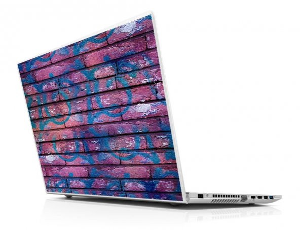 Sticker Masters Graffiti Tuğla Laptop Sticker ürün görseli 1