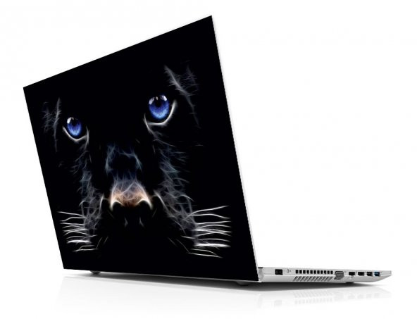 Sticker Masters Black Panther Laptop Sticker ürün görseli 1