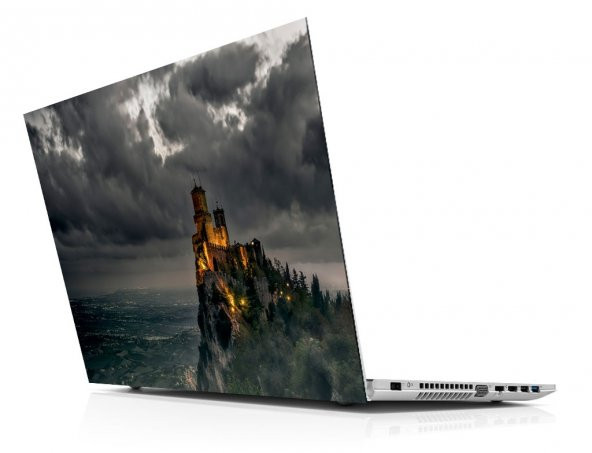 Sticker Masters Castle Laptop Sticker ürün görseli 1