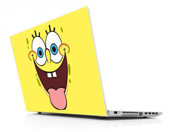 Sticker Masters Sponge Bob Tongue Laptop Sticker ürün görseli 1