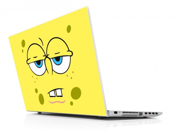 Sticker Masters Sponge Bob Tired Laptop Sticker ürün görseli 1