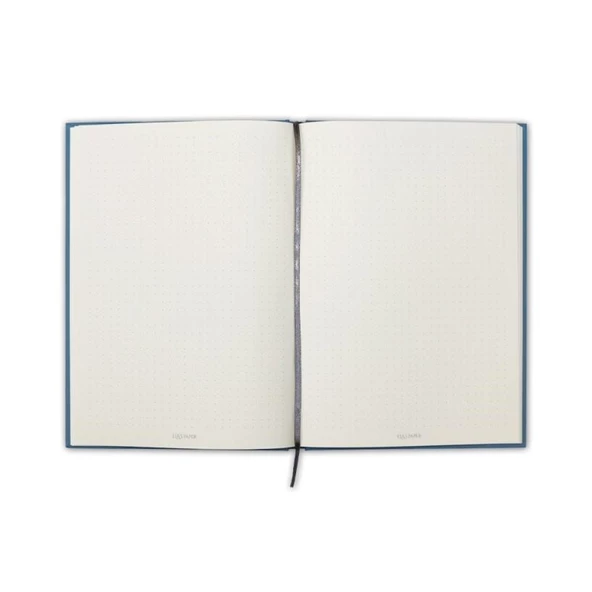 Confetti Mavi Sert Kapak Noktalı Defter - Resim 2