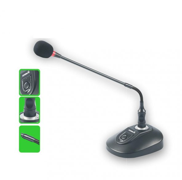 Osawa OSW-700 Profesyonel Kürsü Mikrofonu ürün görseli 1