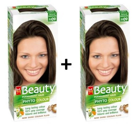 Mm Beauty Saç Boyası Naturel Çikolata Kahve -M09- 2 ADET ürün görseli 1