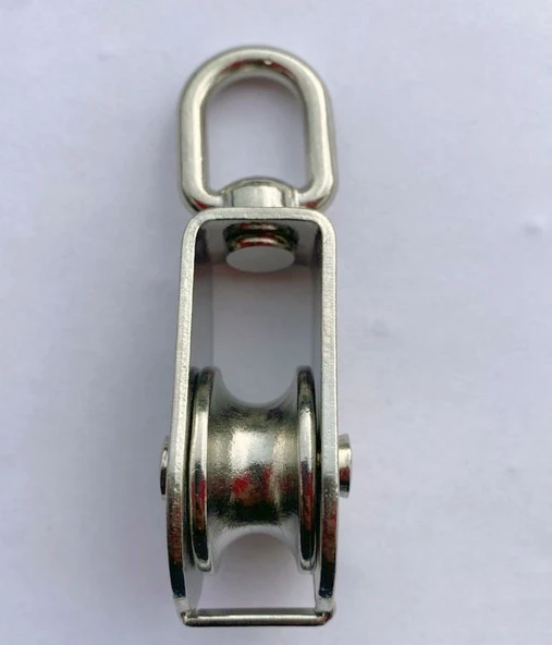 PASLANMAZ KROM TEKLİ MAKARA 32mm ürün görseli 1