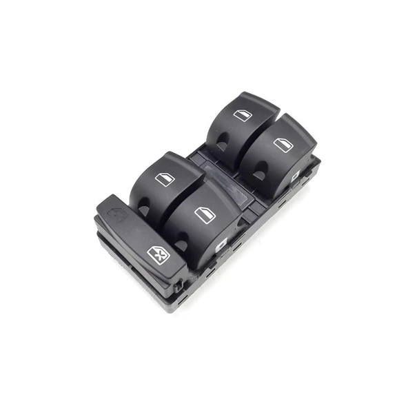 Audi A6 2009-2011 Sol Ön Kapı Dörtlü Cam Açma Düğmesi 4F0959851F ürün görseli 1