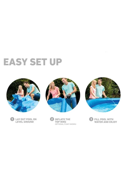 Intex Easy Set Havuz 457x122cm 26168 - Resim 4
