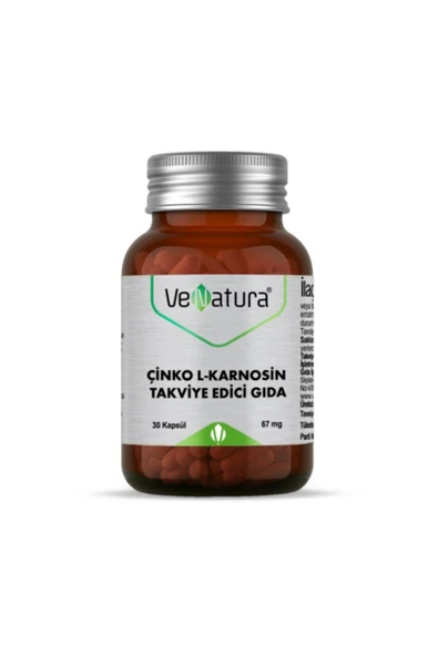 Venatura Çinko L-Karnosin 30 Kapsül ürün görseli 1