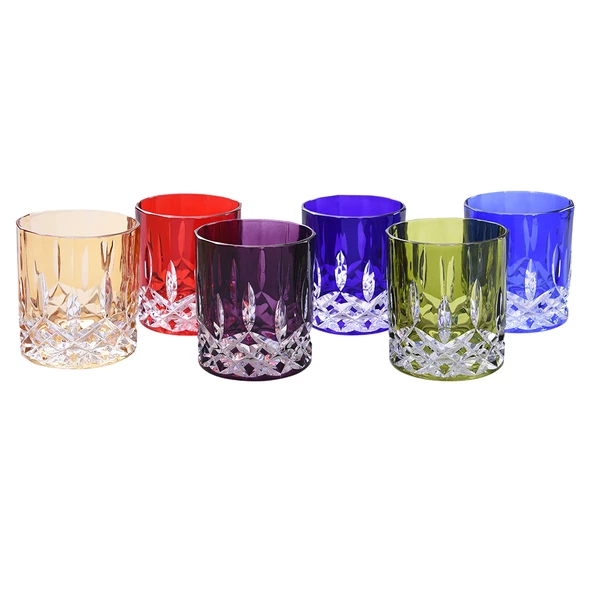 Decorium Viski Bardağı 6 Prc Crıstallıne 6 Renk M03601 ürün görseli 1