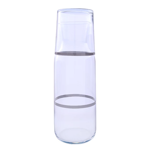 Decorium Komidin Sürahisi Dalıa Platin M01042-AB ürün görseli 1