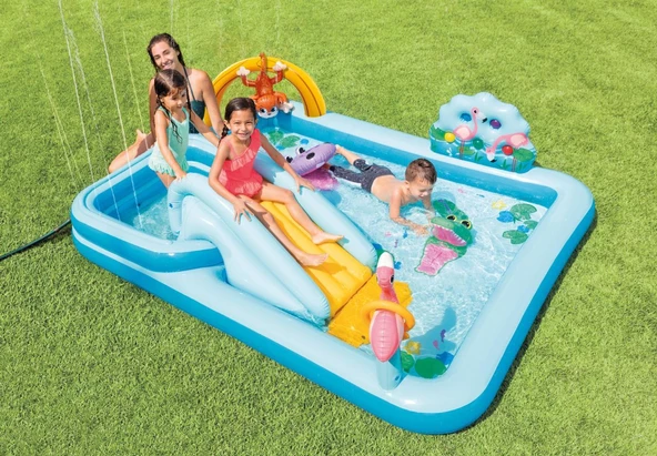 Intex 57161 Vahşi Hayat Oyun Havuzu 244x198cm ürün görseli 1