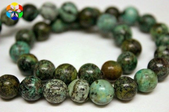 Afrika Turkuazı Taşı Dizi Royal Quality 8mm ürün görseli 1