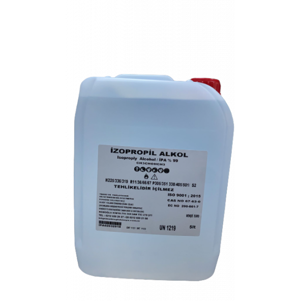 SHELL İZOPROPİL ALKOL %99 5 LT ürün görseli 1