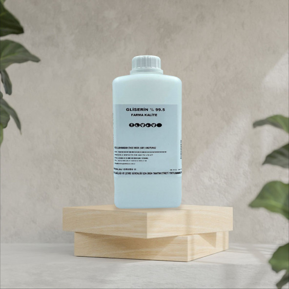 Keepsake 1 Litre Saf Bitkisel Gliserin 1. Kalite %99.7 ürün görseli 1