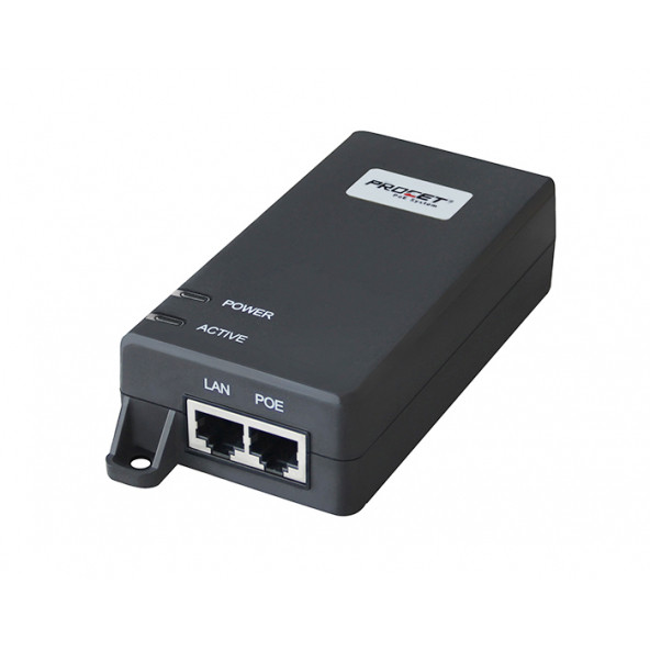 PROCET 55 V DC 550mA 802.3af/at Aktif POE Adaptör ürün görseli 1