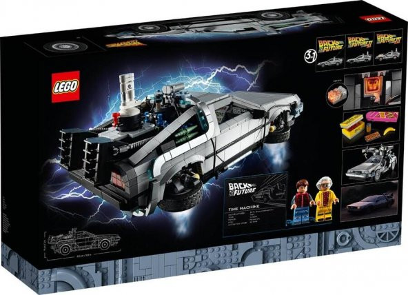Lego Creator Expert 10300 Back To The Future Time Machine - Resim 2