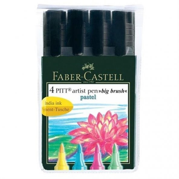 FABER CIZIM KALEMI PITT PASTEL TON 4 LU 5188167120 ürün görseli 1