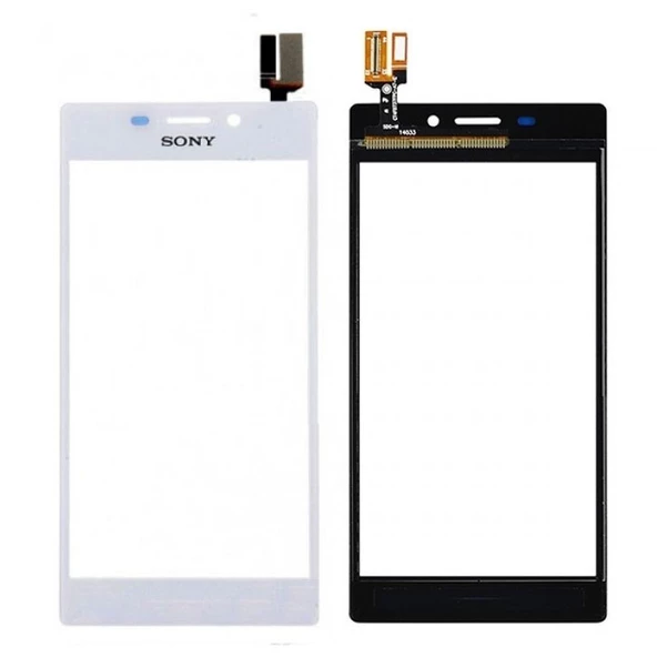 Sony Xperia M2 Dokunmatik Lens Ön Cam Beyaz ürün görseli 1