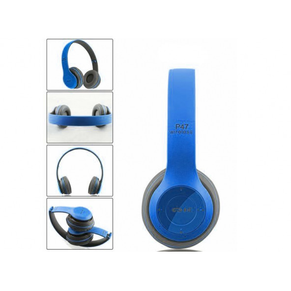 SY P47 Wireless Bluetooht Kulak Üstü Kulaklık ürün görseli 1