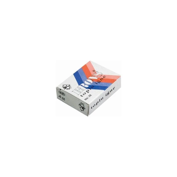 Brons Toplu İğne 28 MM 20 GR BR101 ürün görseli 1