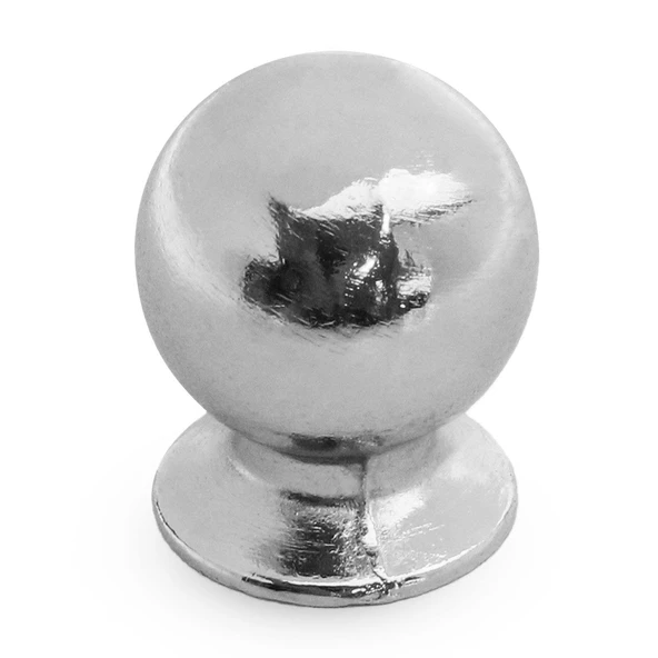Misket Düğme Çekmece Dolap Kapak Kulpu Kulbu Krom Metal Kulp ürün görseli 1