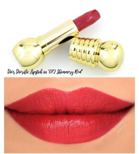 Dior Diorific Refill Rouge 072 Shimmery Red ürün görseli 1