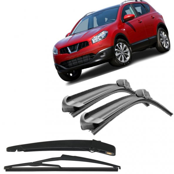 NISSAN QASHQAI ÖN ARKA SİLGİ SÜPÜRGE SETİ 2007 - 2014 ürün görseli 1