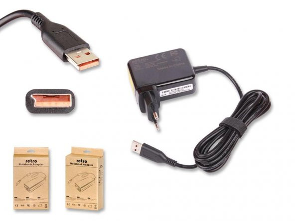 Lenovo Yoga ADL65WCK ADL65WDB ADL65WDC Şarj Adaptörü (40W) ürün görseli 1