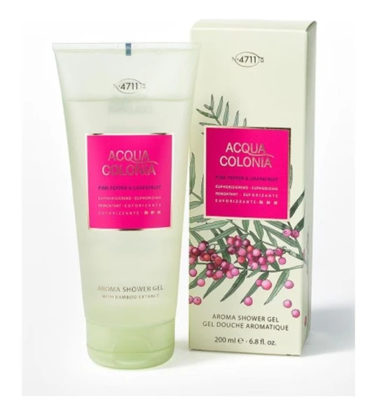 4711 Acqua Colonia Pink Pepper & Grapefruit Duş Jeli 200 ML ürün görseli 1