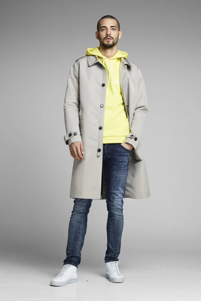 JACK JONES Glenn Model Erkek Dar Kesim Kot Pantolon 12133074 ürün görseli 1