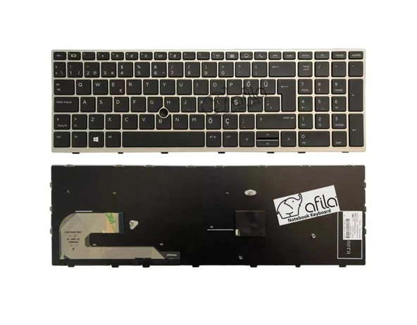 HP EliteBook 850 G5, 855 G5 Notebook Klavyesi, Laptop Tuş Takımı (Siyah TR) / KL0362 ürün görseli 1