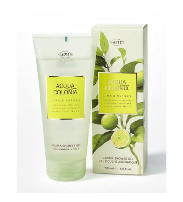 4711 Acqua Colonıa Lime & Nutmeg Duş Jeli 200 ML ürün görseli 1